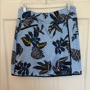 Blue Tropical Print golf skirt!